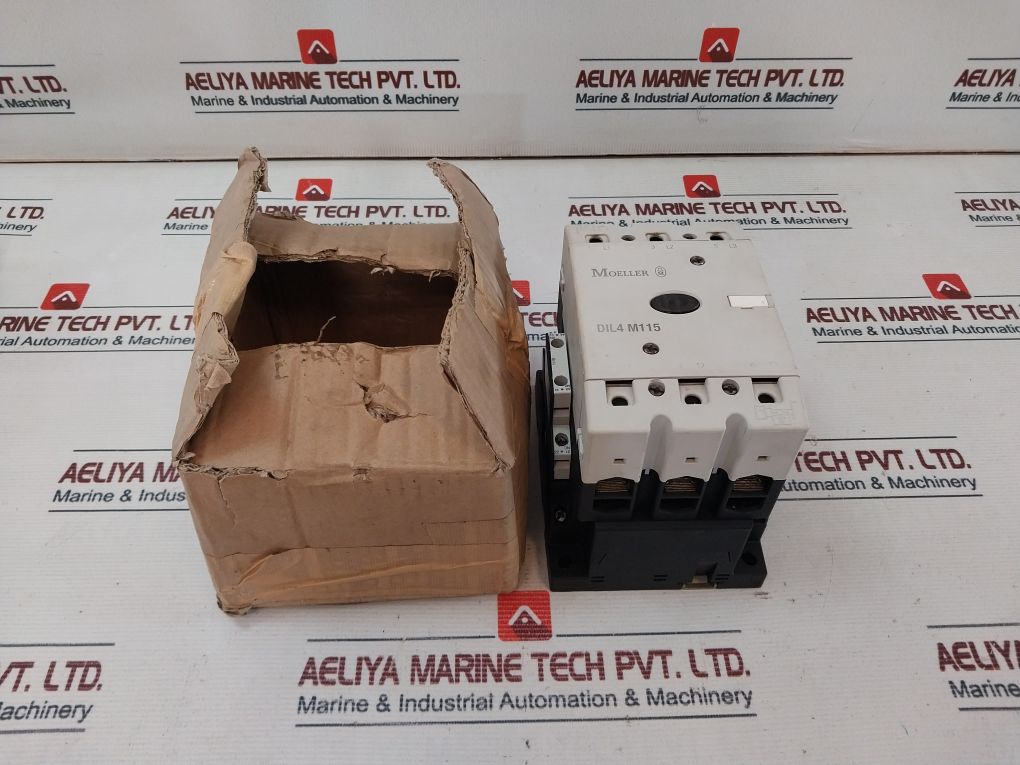 Moeller Dil4 M115 Contactor With Auxiliary Contact Dil M 820-xhi