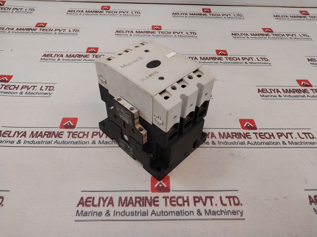 Moeller Dil4 M115 Contactor With Auxiliary Contact Dil M 820-xhi