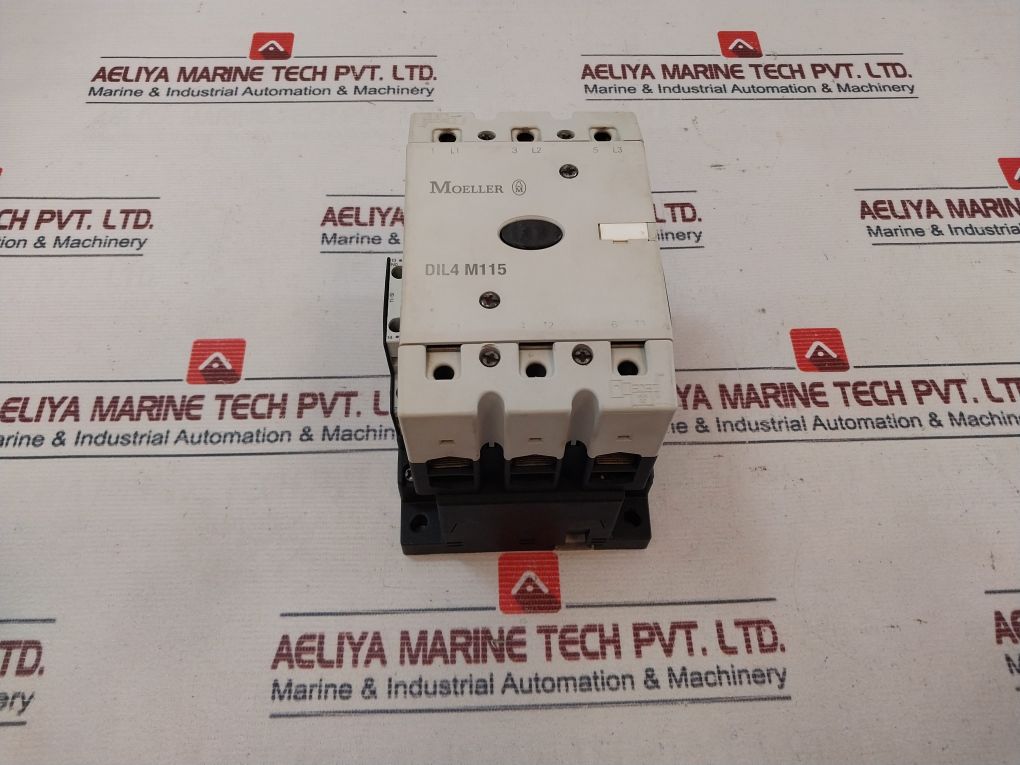 Moeller Dil4 M115 Contactor With Auxiliary Contact Dil M 820-xhi