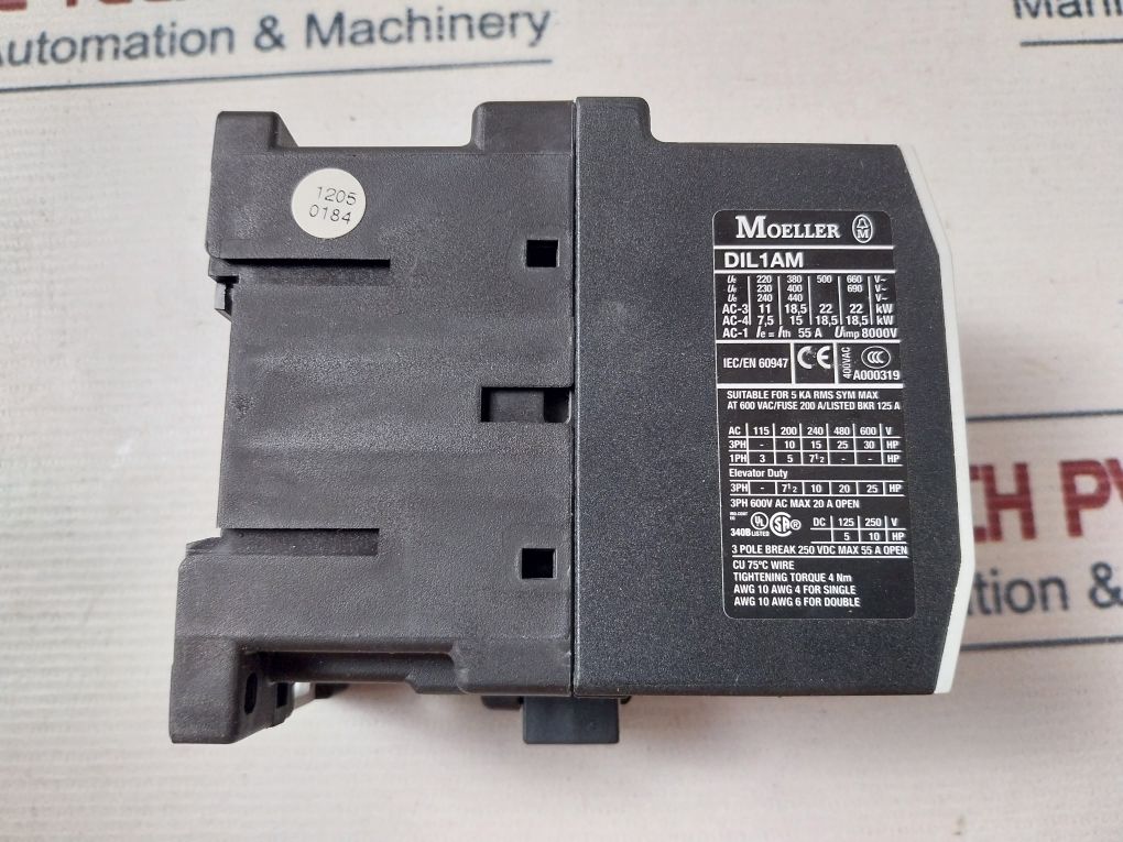 Moeller Dil 1Am Contactor 55A
