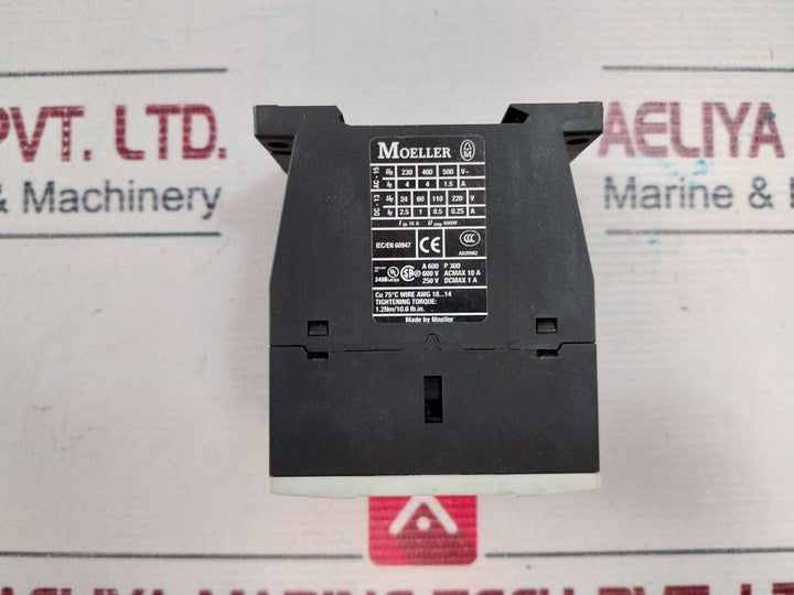 Moeller Dil A-22 Contactor Relay 600 V Ac Max 10 A