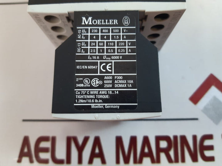 Moeller Dil A-xhi04 Contactor Dil A-40 Auxiliary Contact 