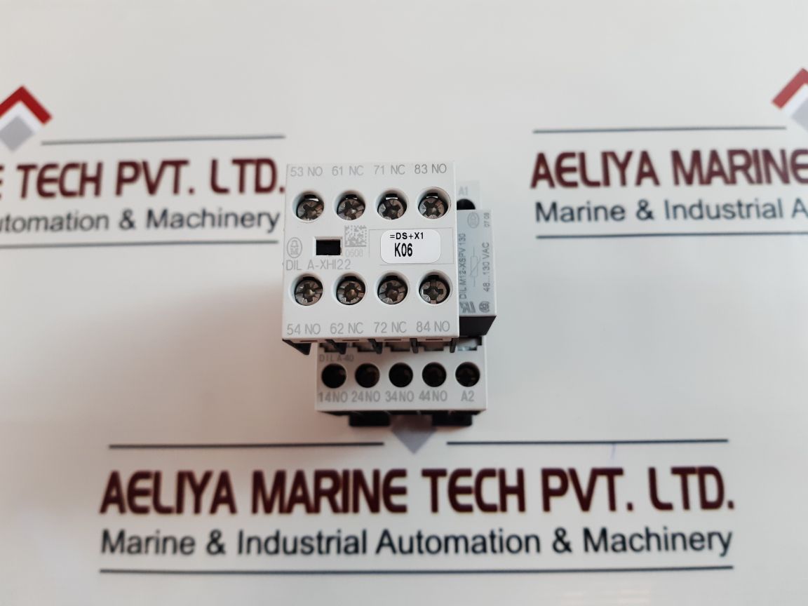 Moeller dil a-xhi22 contactor with dil a-40 relay without box