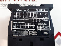 Moeller dil m32-xhi22 contactor with dil m12-xspr240 auxiliary contact
