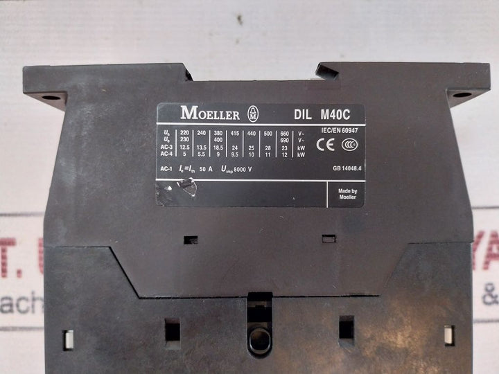 Moeller Dil M40C Contactor
