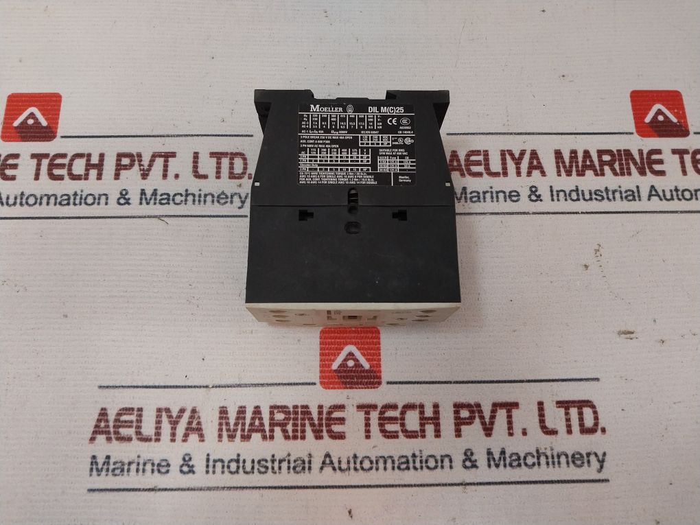 Moeller Dil M 25-10 Contactor 3 Pole Break 250 V Dc 600V Ac