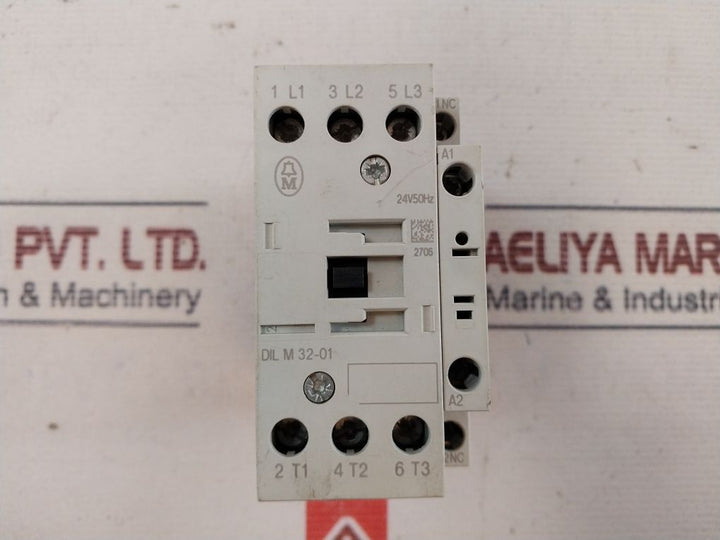 Moeller Dil M 32-01 Contactor 24V 50Hz