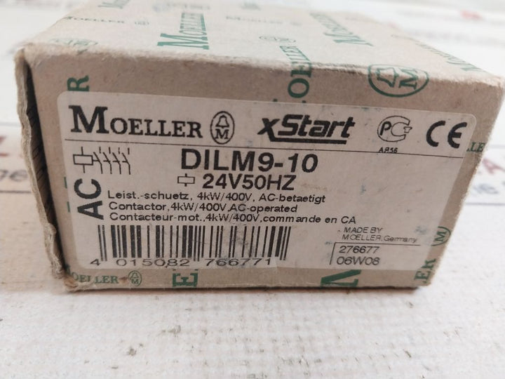 Moeller Dil M 9-10 3 Pole Contactor 24V 50Hz 20A