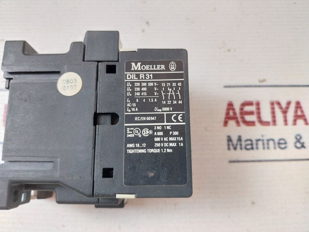Moeller Dil R31 Contactor Relay
