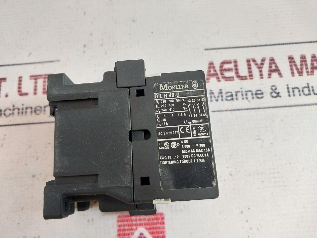 Moeller Dil R 40-g Contactor Relay 400Vac