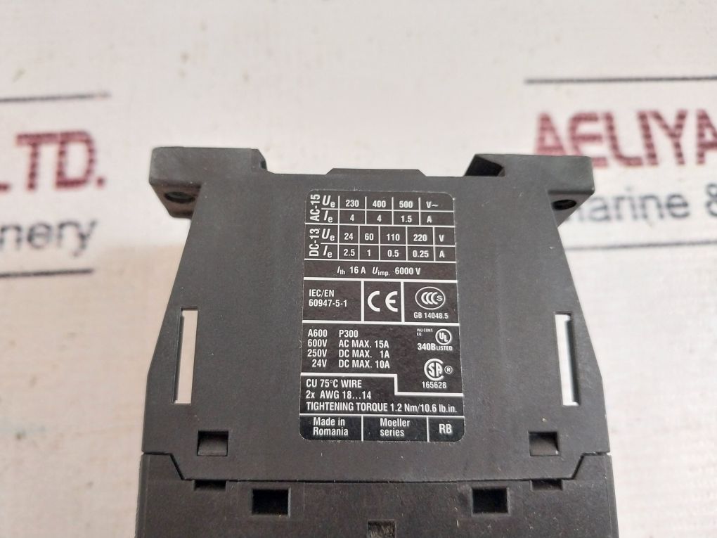 Moeller Dila-40 Contactor Relay 600V Ac