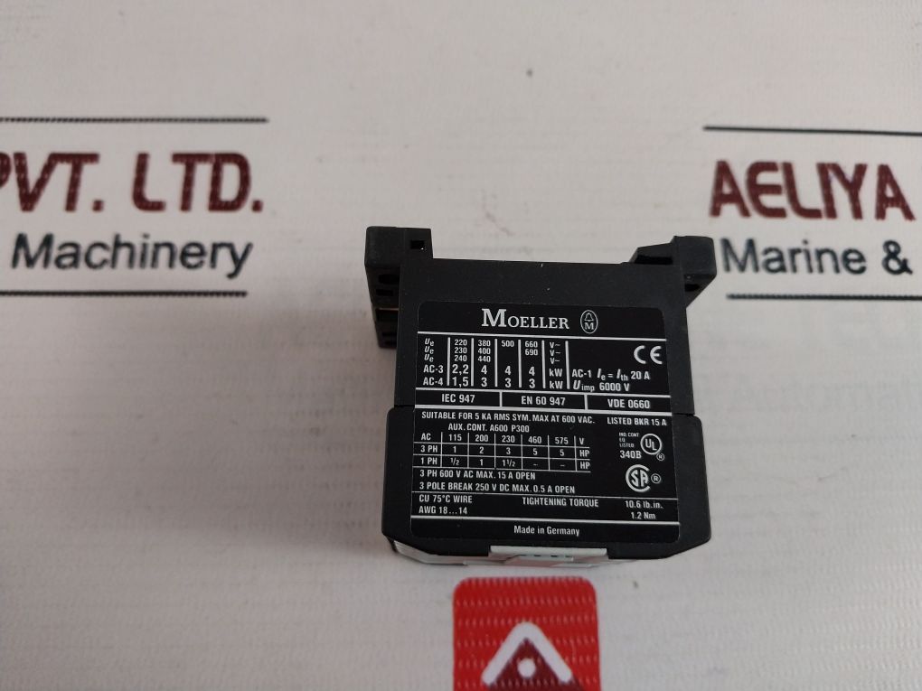 Moeller Dilem-10 Contactor 250V Dc 0.5A