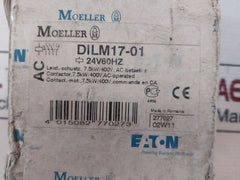 Moeller Dilm17-01 Contactor 24V 60Hz