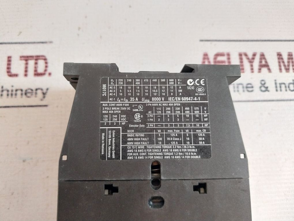Moeller Dilm17-10 Contactor