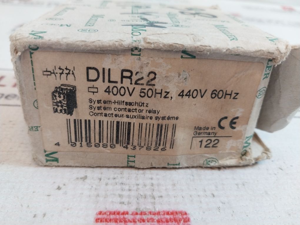 Moeller Dilr22 System Contactor Relay 440V 60Hz