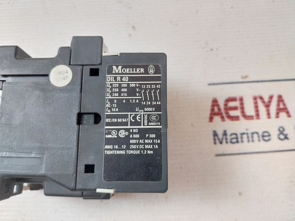 Moeller Dilr40 Contactor