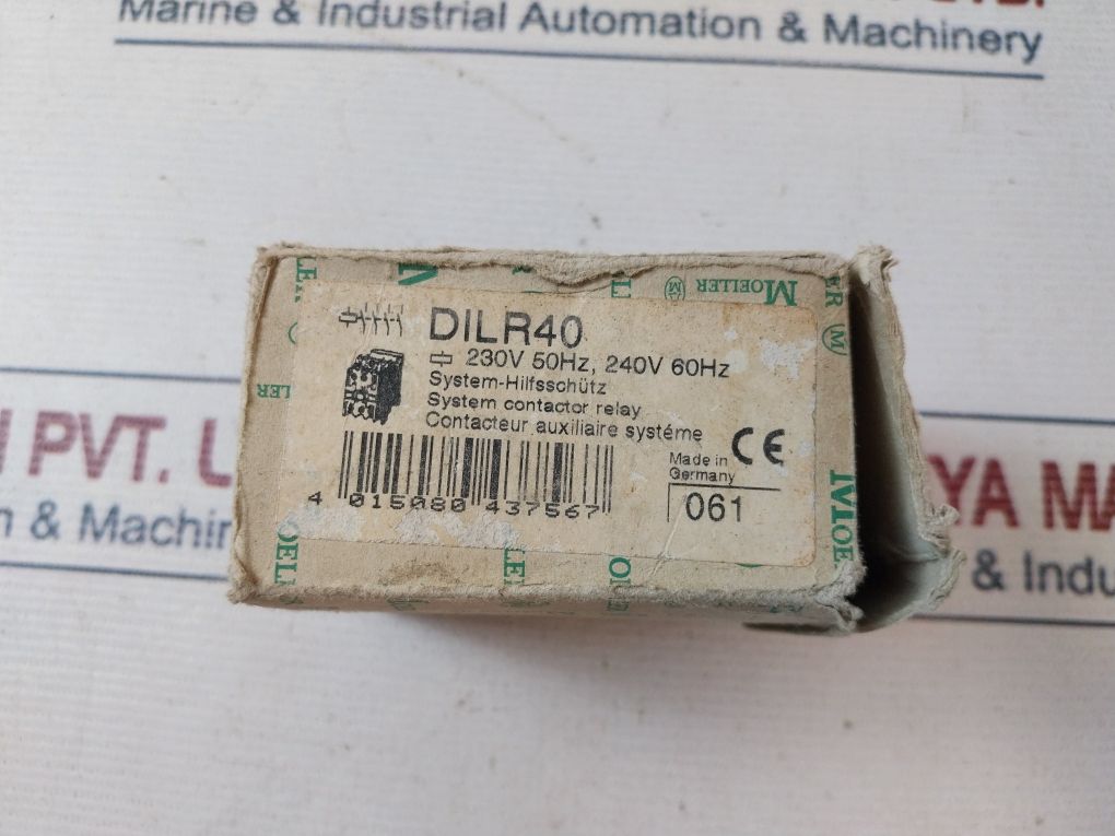 Moeller Dilr40 Contactor Relay