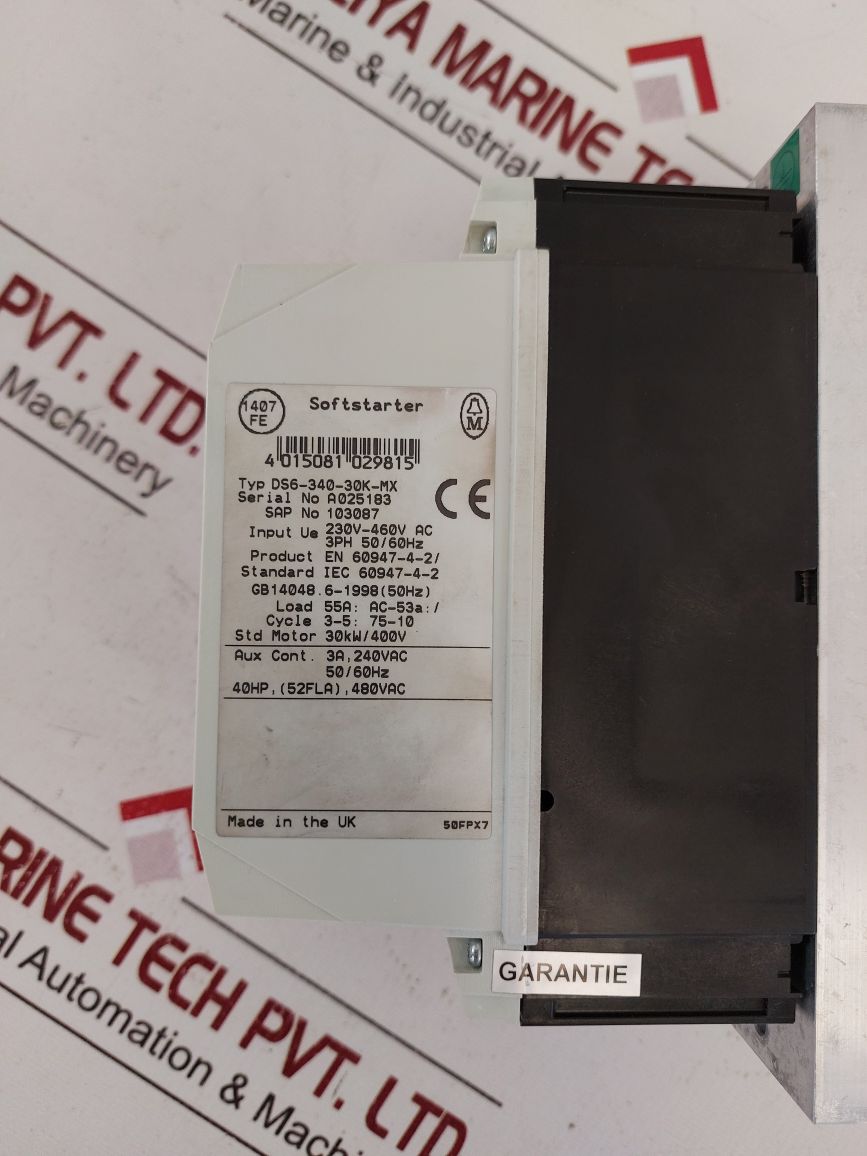 Moeller Ds6-340-30K-mx Solid State Starter