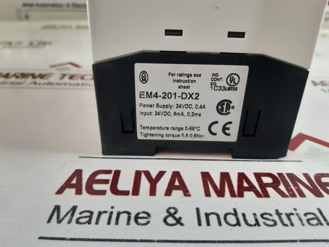 Moeller/Noris Em4-201-dx2 Digital Input/Output Module Le4-116-xd1