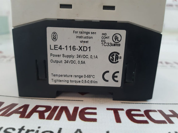 Moeller/Noris Em4-201-dx2 Digital Input/Output Module Le4-116-xd1