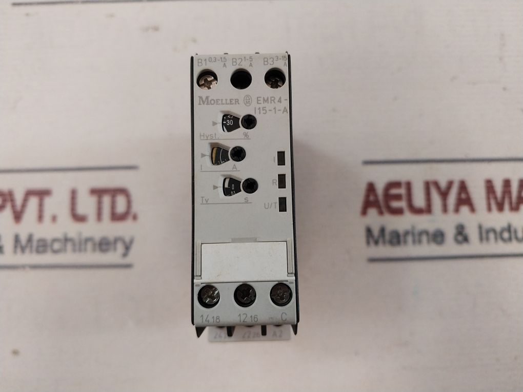 Moeller Emr4-i15-1-a Current Monitoring Relay 50/60 Hz