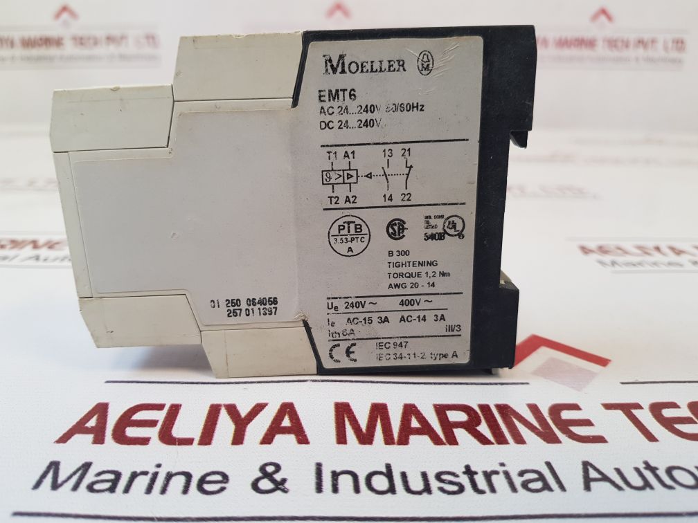 Moeller Emt6 Thermistor Overload Relay 