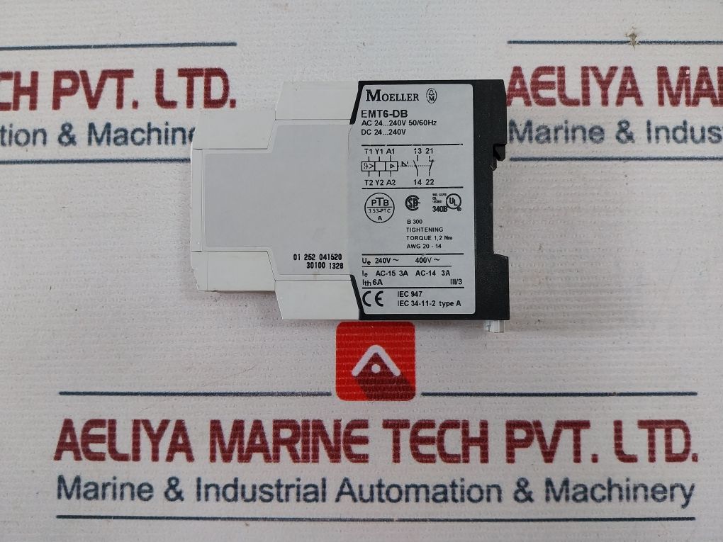 Moeller Emt6-db Thermistor Overload Relay 6A Dc 24...240V