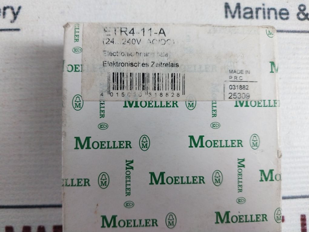 Moeller Etr4-11-a Electronic Timing Relay