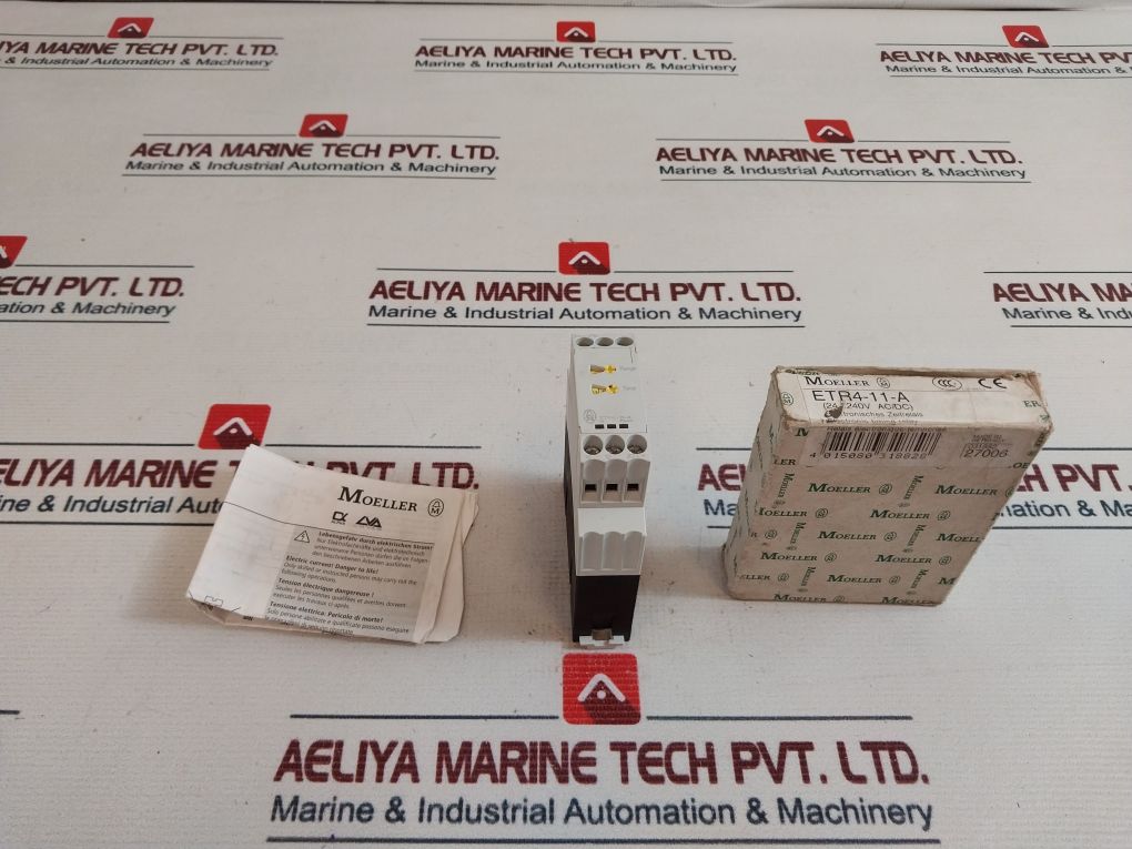 Moeller Etr4-11-a Electronic Timing Relay 3A