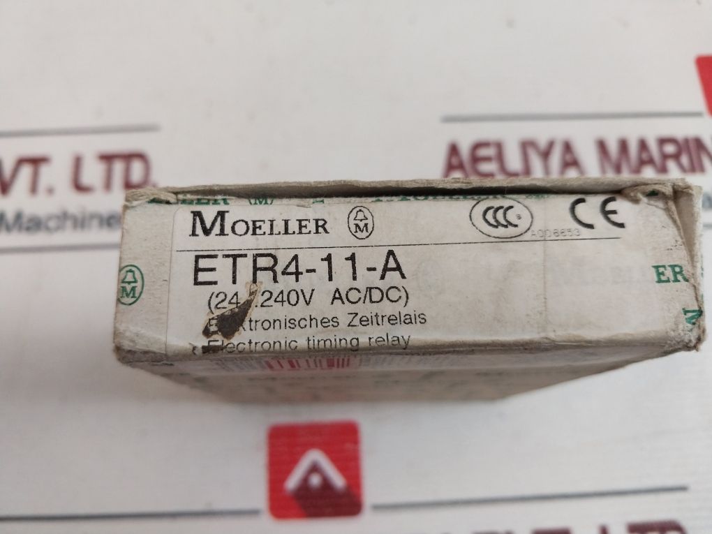 Moeller Etr4-11-a Electronic Timing Relay 3A