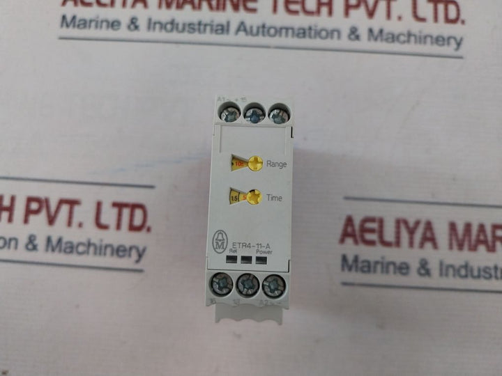 Moeller Etr4-11-a Electronic Timing Relay Dc 24…240V
