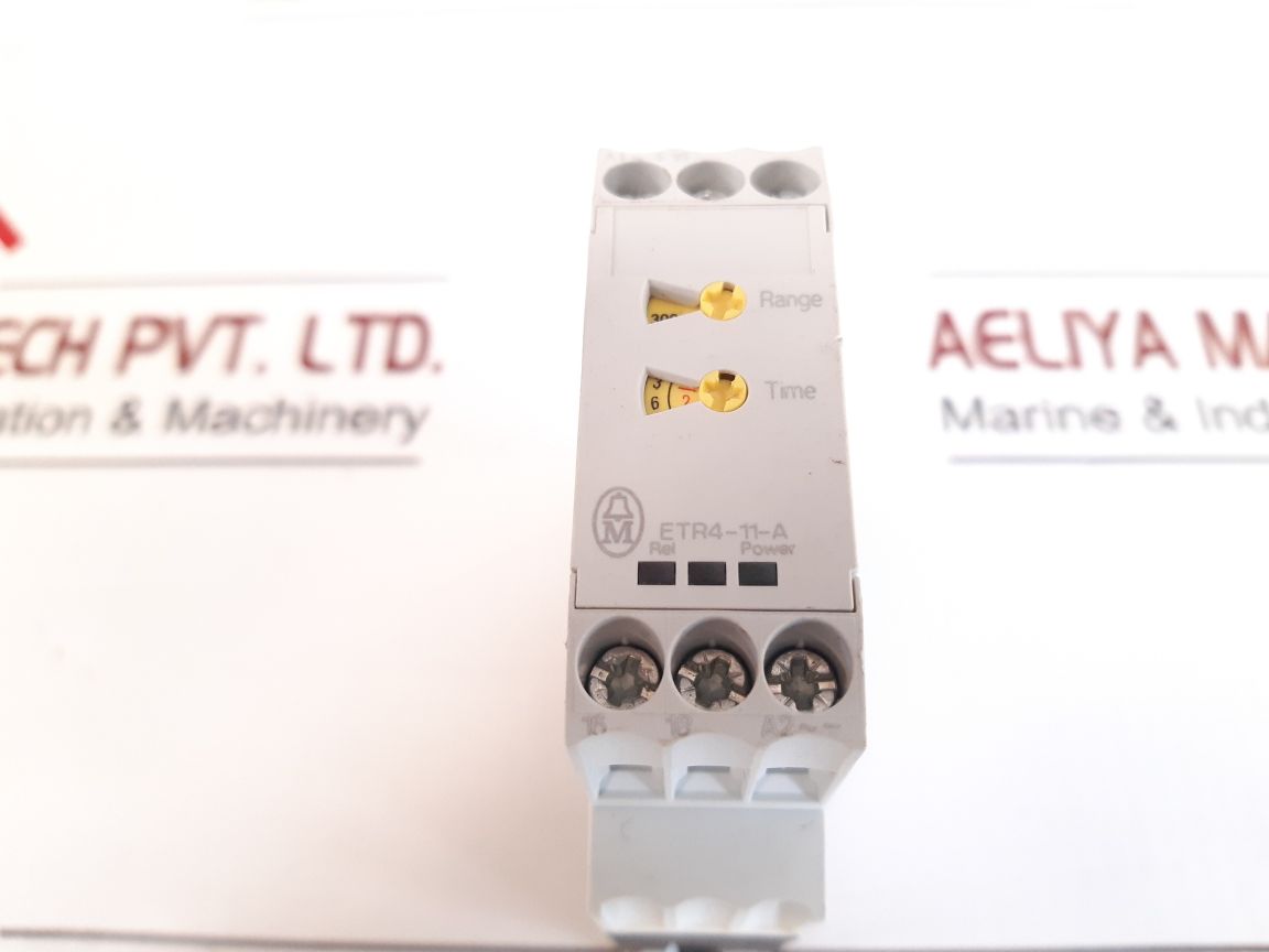 Moeller Etr4-11-a Timing Relay 0,05S...100H