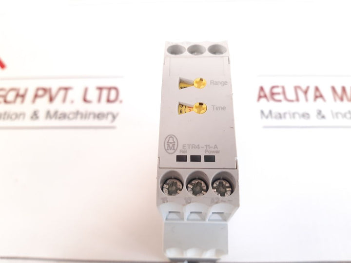 Moeller Etr4-11-a Timing Relay 0,05S...100H