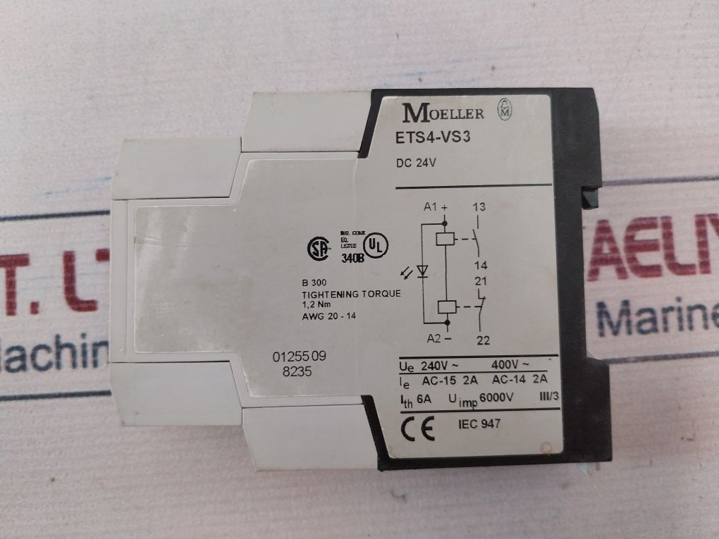 Moeller Ets4-vs3 Amplifier Module Dc 24V