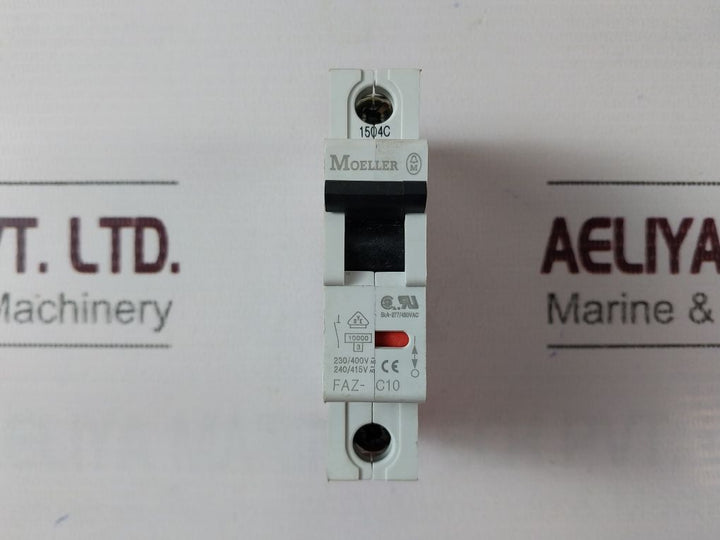 Moeller Faz-c10 Circuit Breaker 415V Ac