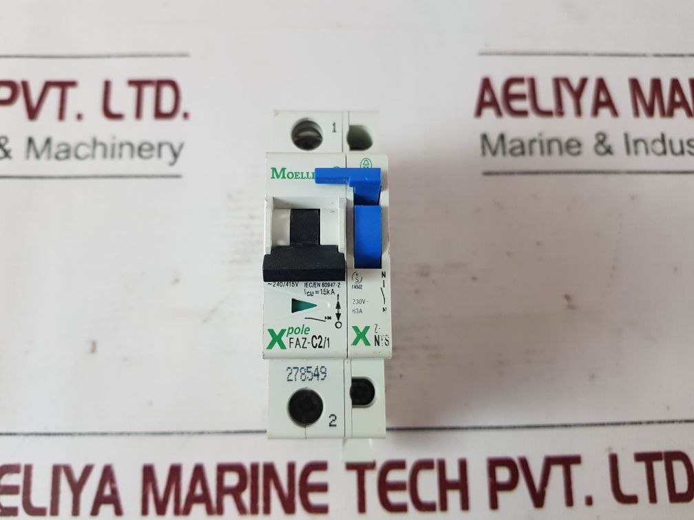 Moeller Faz-c2/1 Circuit Breaker Z-nts