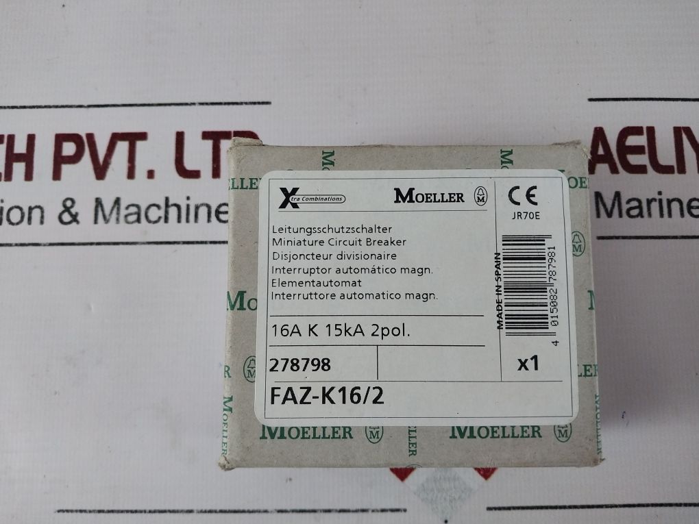 Moeller Faz-k16/2 Miniature Circuit Breaker