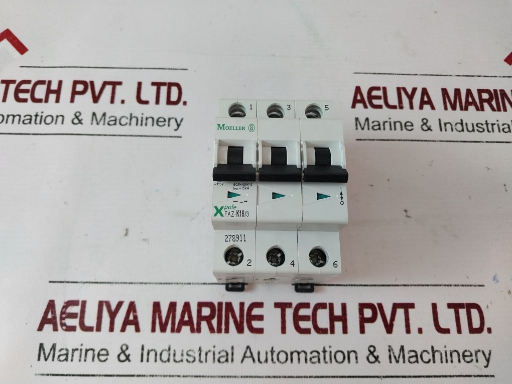 Moeller Faz-k16/3 Miniature Circuit Breaker 278911
