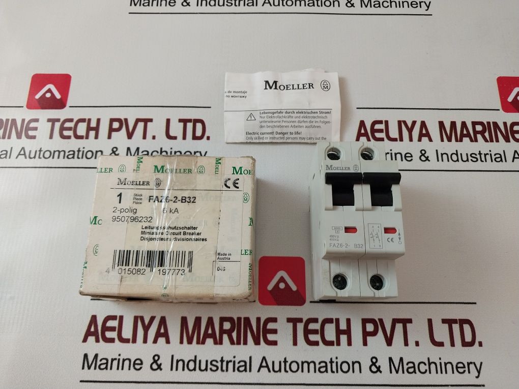 Moeller Faz6-2-b32 Miniature Circuit Breaker