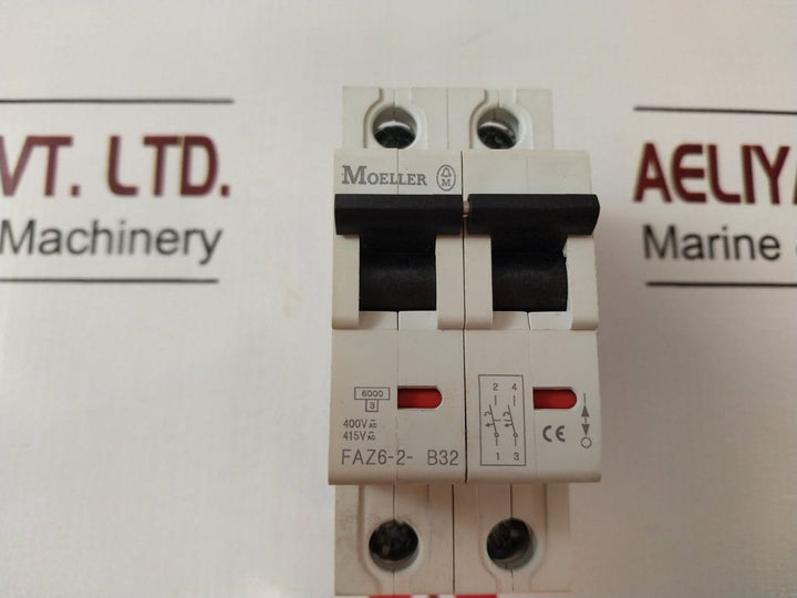 Moeller Faz6-2-b32 Miniature Circuit Breaker
