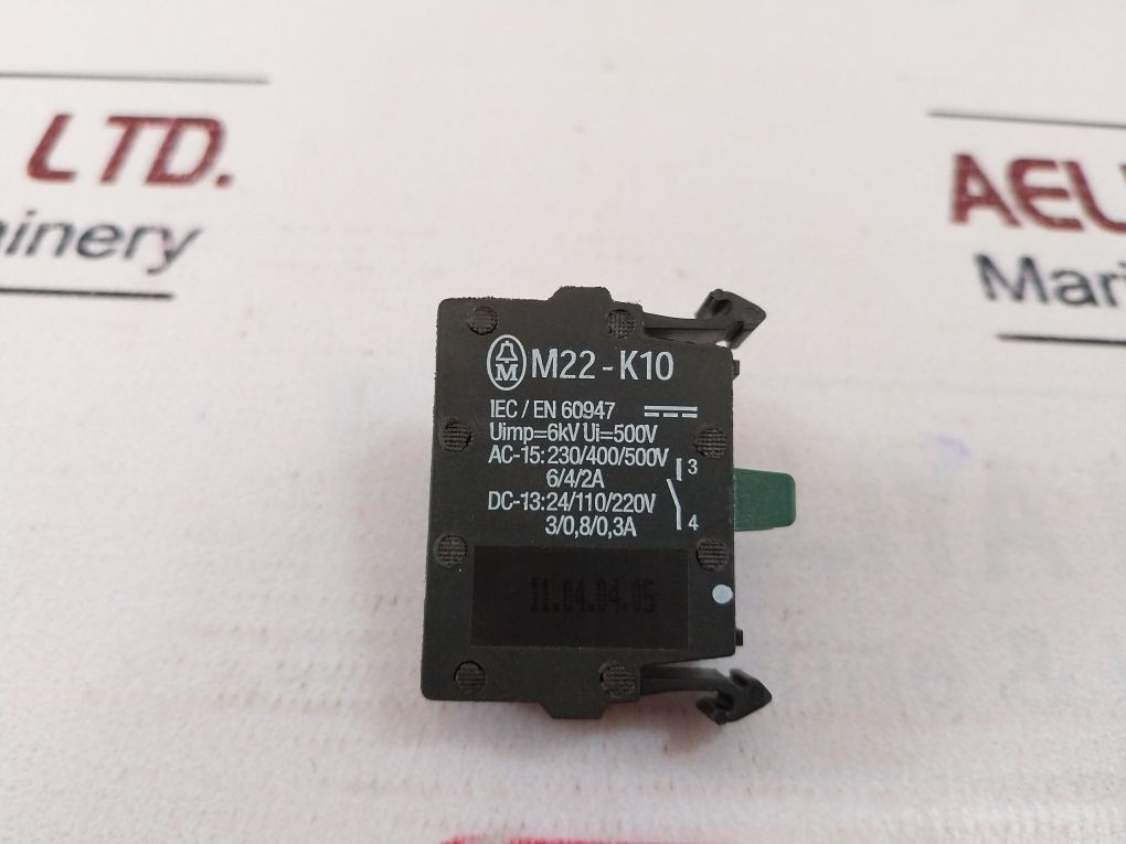 Moeller M22-k10 Contact Block 500V