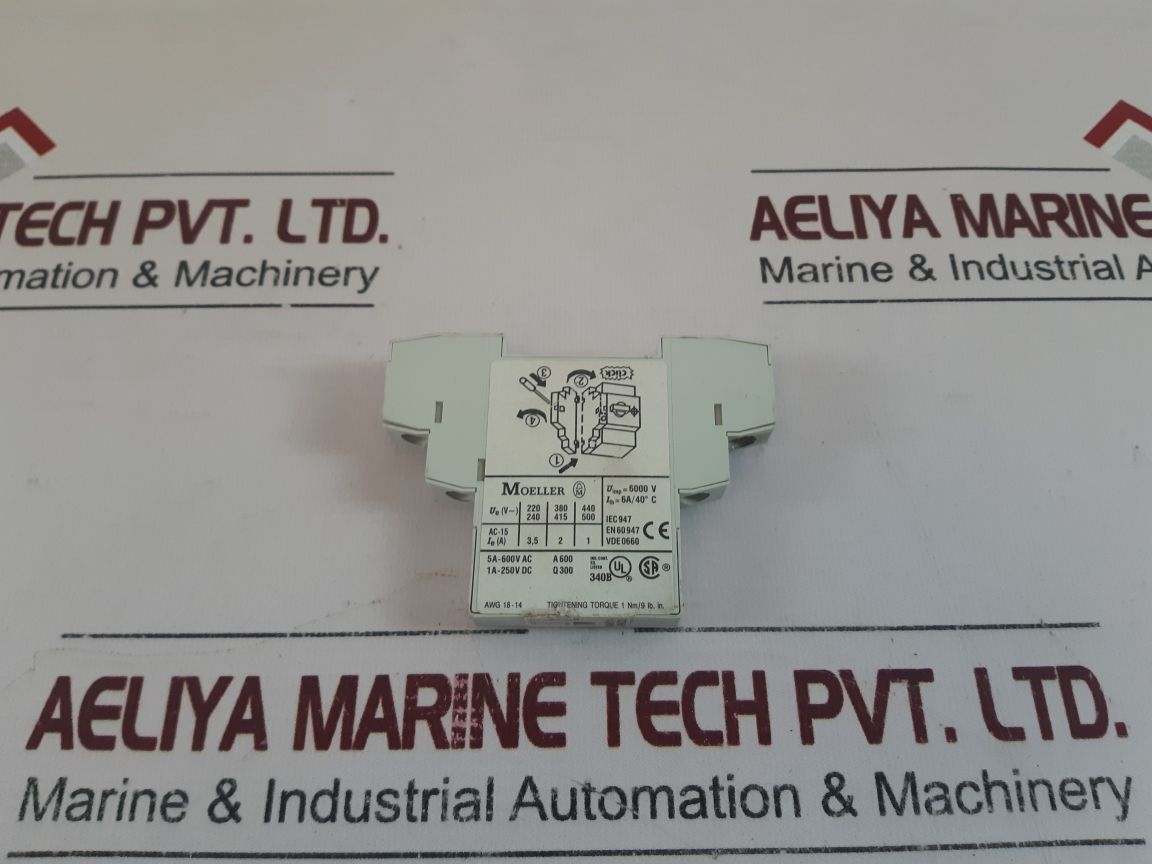 Moeller Nhi11-pkz0 Auxiliary Contact Block