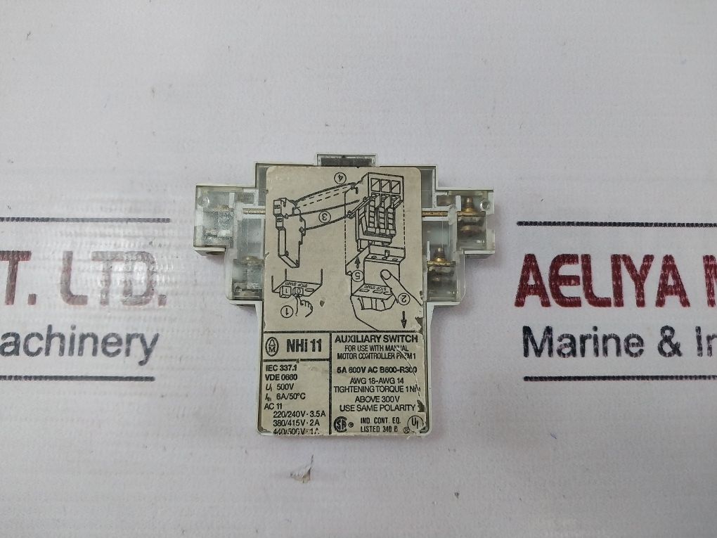 Moeller Nhi11 Auxiliary Contact