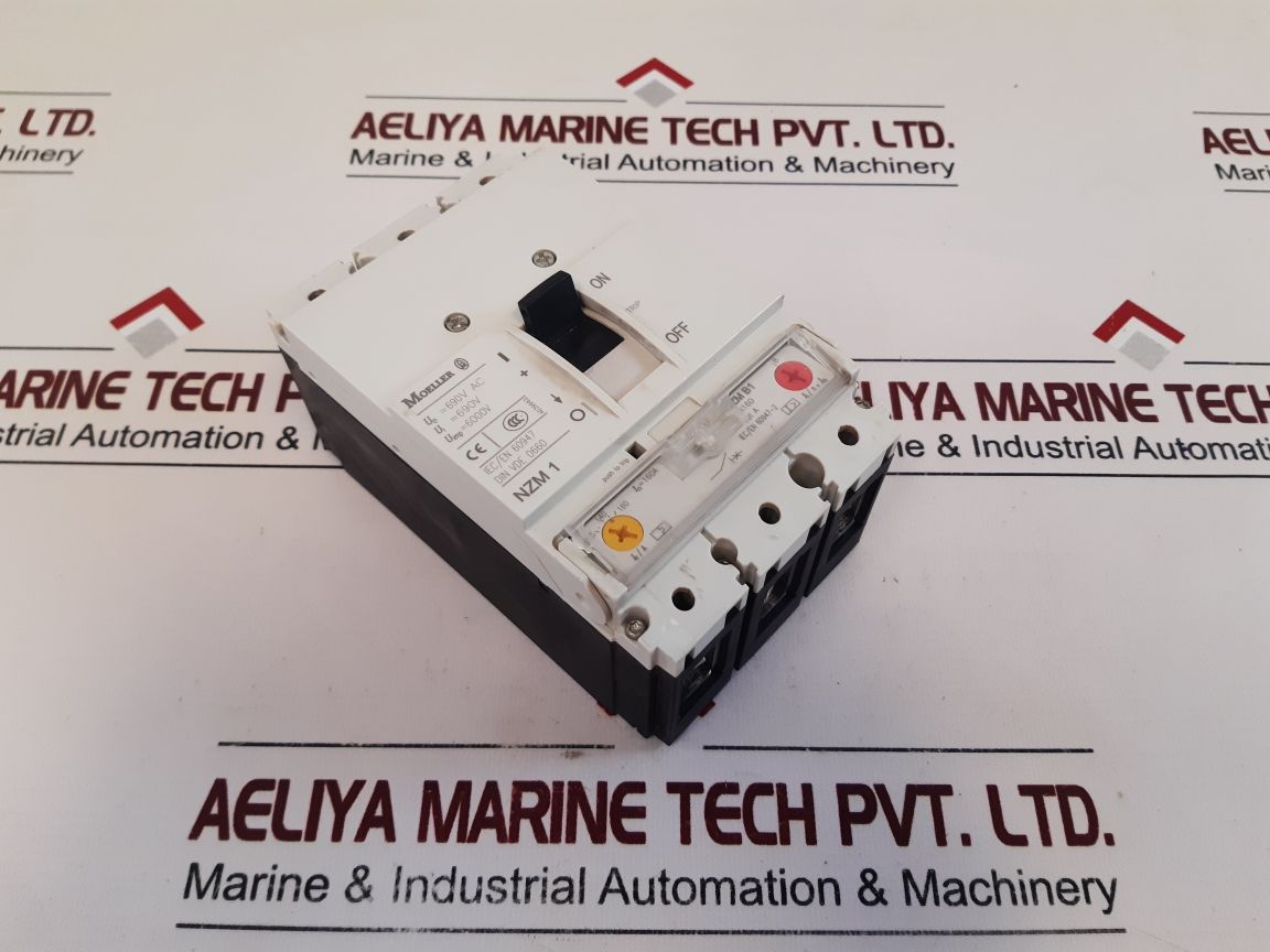 Moeller Nzm B1-a160 Circuit Breaker With Nzm 1
