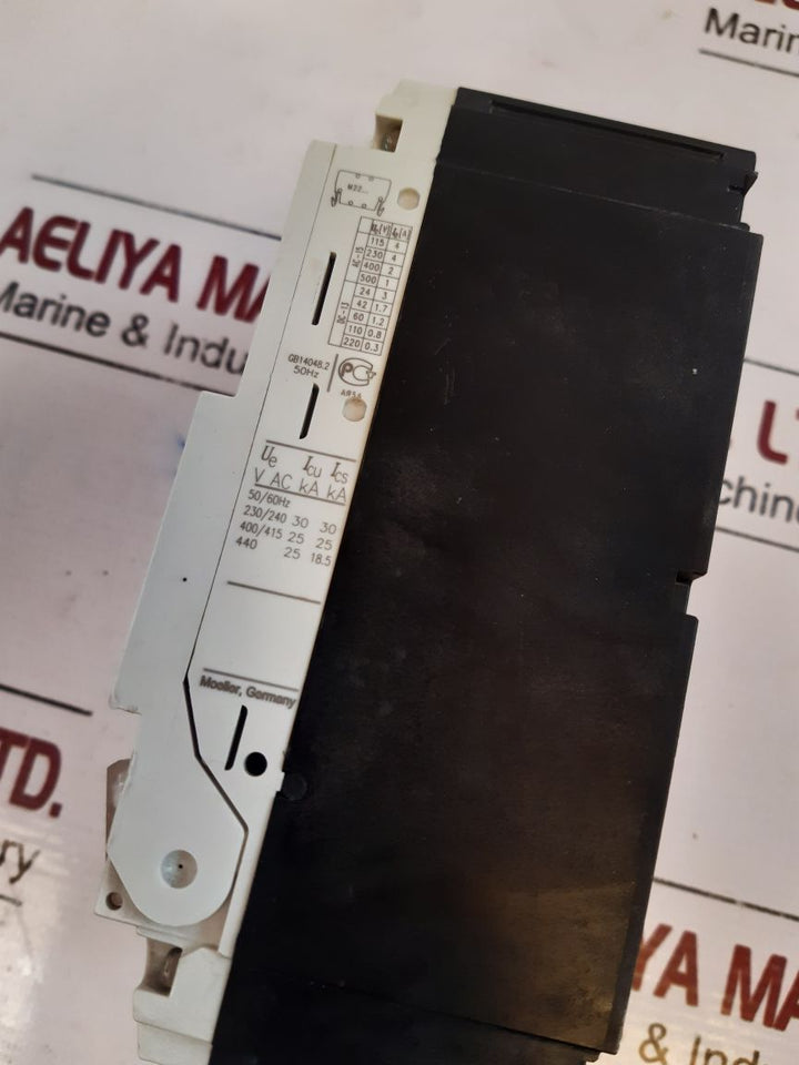 Moeller Nzm B1-a160 Circuit Breaker With Nzm 1
