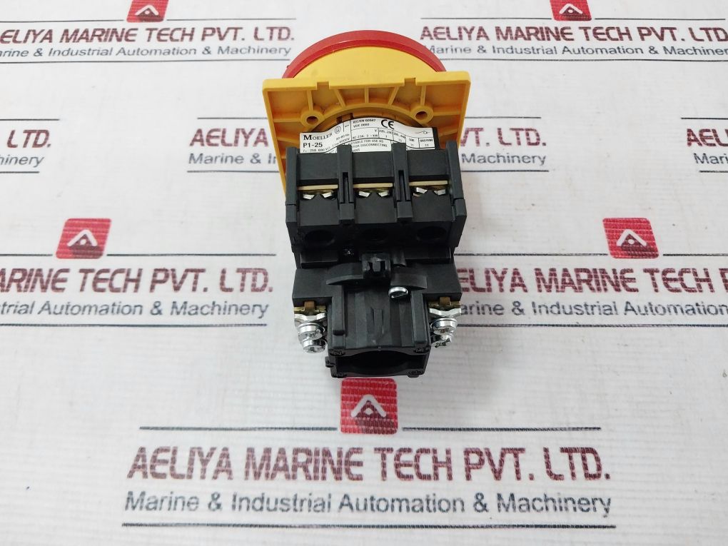 Moeller P1-25 Disconnect Switch Contact 25A 690Vac