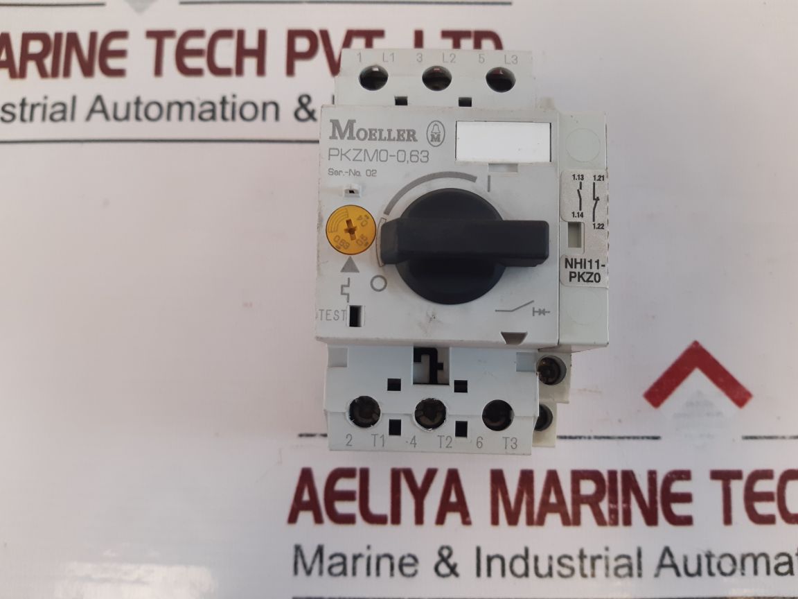 Moeller Pkzm0-0,63 Protective Circuit Breaker 