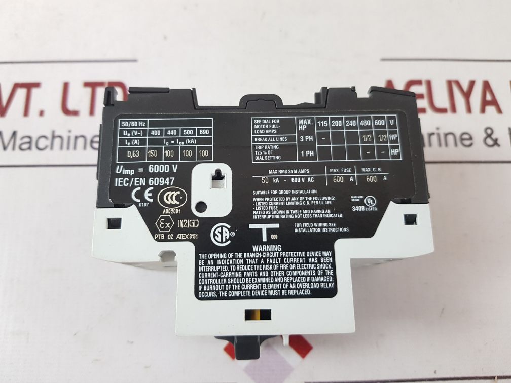 Moeller Pkzm0-0,63 Motor-protective Circuit-breaker