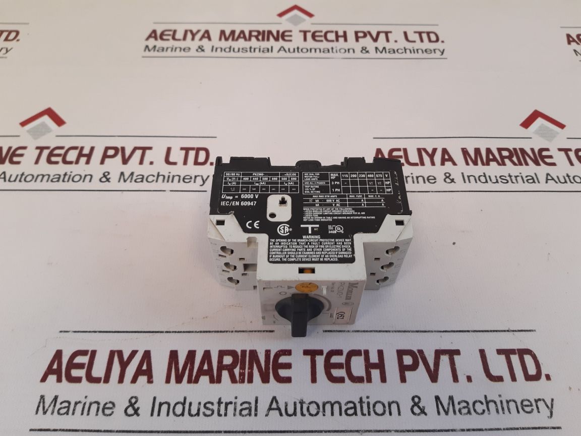 Moeller Pkzm0-1 Manual Motor Starter 50/60 Hz