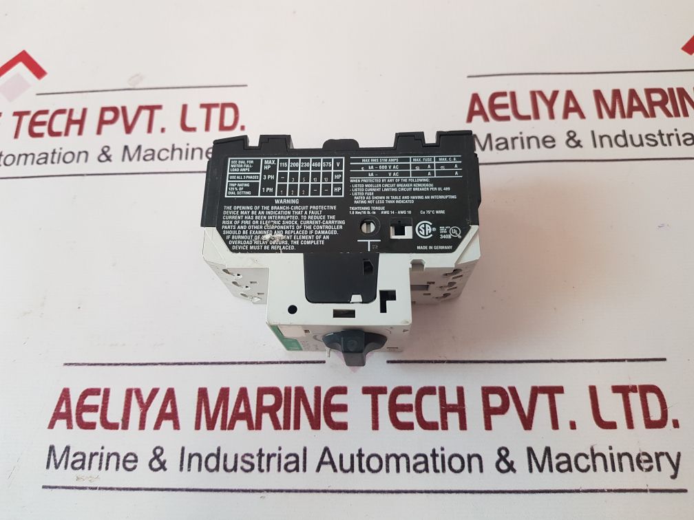 Moeller Pkzm0-16 Manual Motor Starter 230400V~